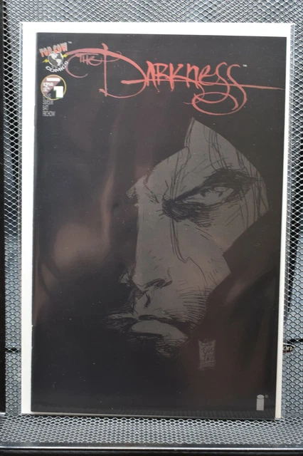 The Darkness #1 Black Marc Silvestri Variant Top Cow Image 1996 Garth Ennis 9.4