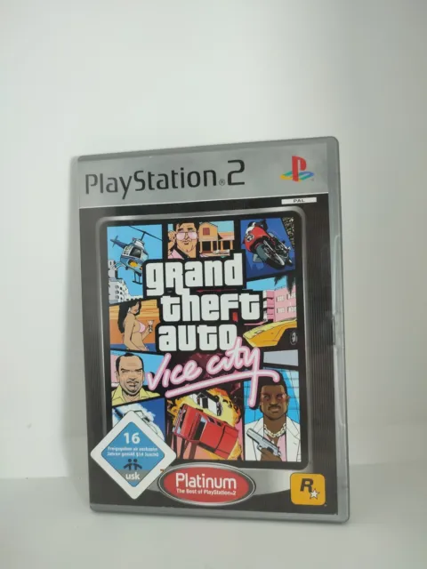 GTA Grand Theft Auto Vice City PS2 Playstation 2 completo di istruzioni mappa