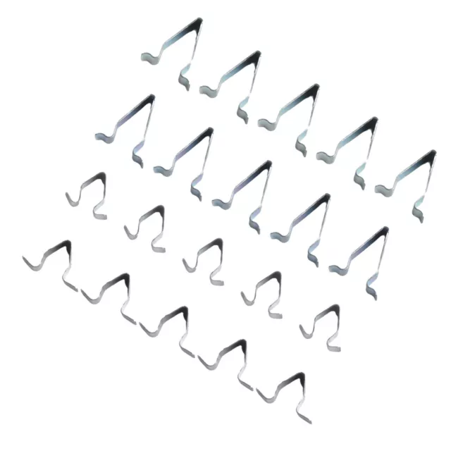 Heavy Duty Spring Trim Clips 20 Pcs Car Retainer Fasteners for Boot & Tailgate
