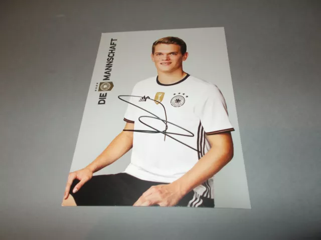 Matthias Ginter DFB  Euro 2016  signed signiert Autogramm auf Autogrammkarte