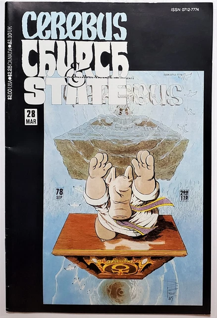 Cerebus: Church & State #28 (April 1992, Aardvark-Vanaheim) FN