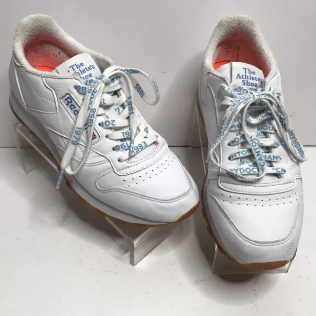 Reebok Classic White drydock Womens us size 6.5 2017 limited edition sneakers