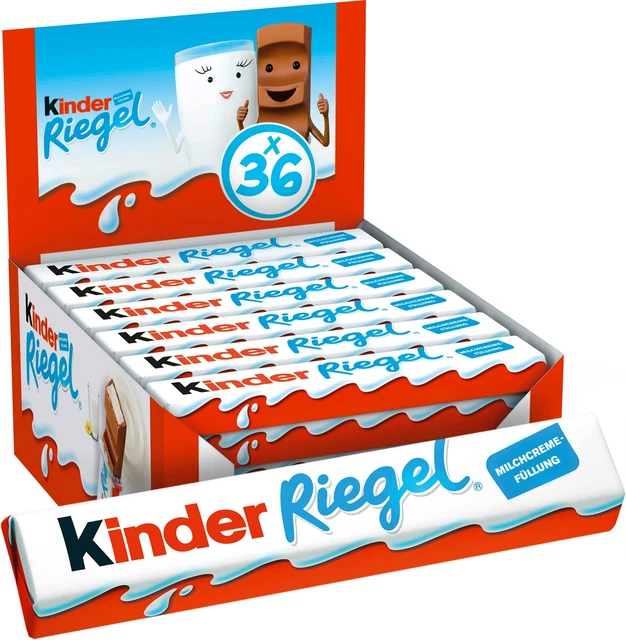 59x 21g barretta cioccolato bambini barretta cioccolato ripieno crema latte NUOVO MHD 5/24