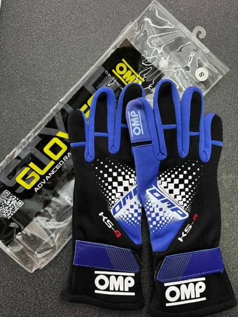 Kk02744E146S Ks-4 Gloves Blu/Nero Tg. S
