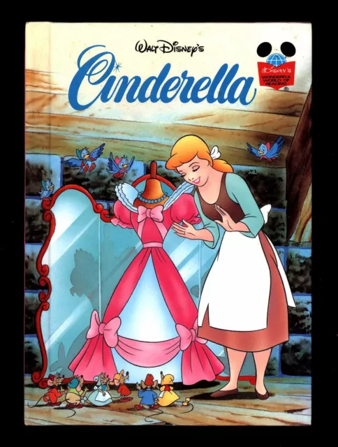 "CINDERELLA" Walt Disney's Wonderful World of Reading! High Grade!