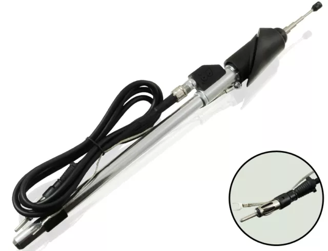 Pour Mercedes W124 1984 1995 Antenne Télescopique