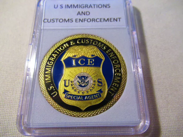 US IMMIGRATION & CUSTOMS ENFORCEMENT (ICE) Challenge Coin