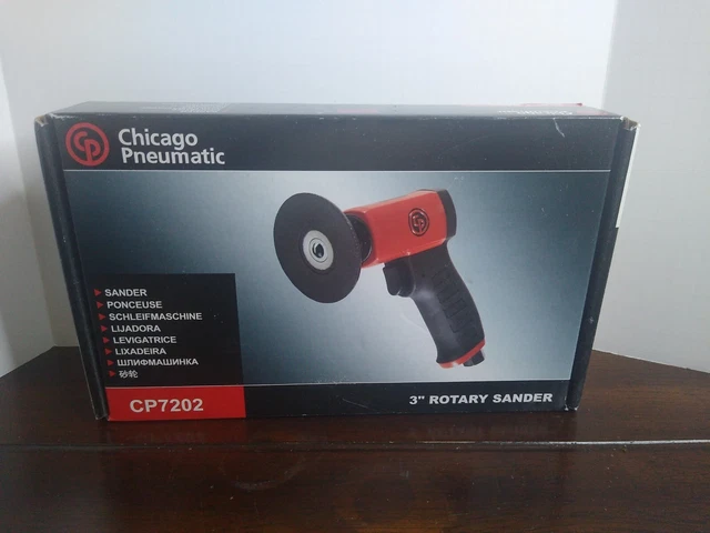 Chicago Pneumatic 3" 15,000 RPM Air Handheld Disc Sander