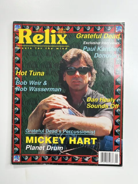 Relix Music Magazine Vol 18 No 5 October 1991 Grateful Dead Hot Tuna Weir Healy