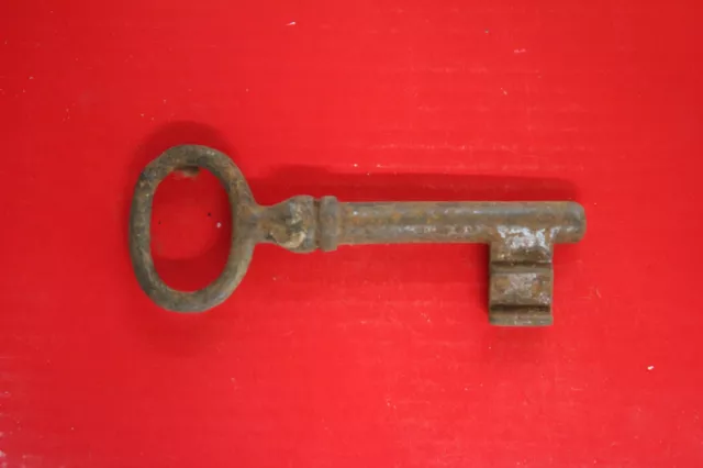 Alter antiker Bartschlüssel Eisenschlüssel Haustür Tor vor 1900 alt u. schön 67