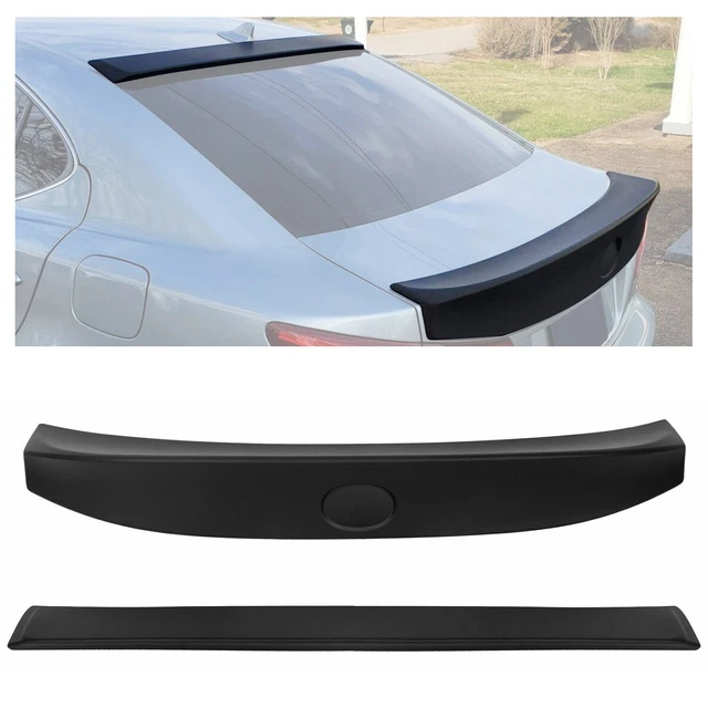 PAINTED TRUNK LID Wing+Rear Window Roof Spoiler For 0613 Lexus Is250
