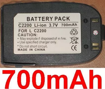 Batterie 700mAh type LC2200 Pour LG C2200 C-2200