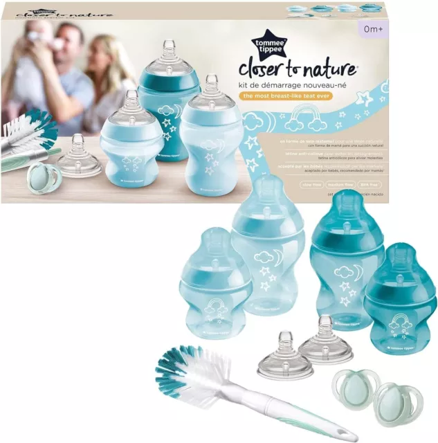 Tommee Tippee Botellas Juego Recién 150ml 260ml Anti-cólicos Inicial Kit Bebé 0M