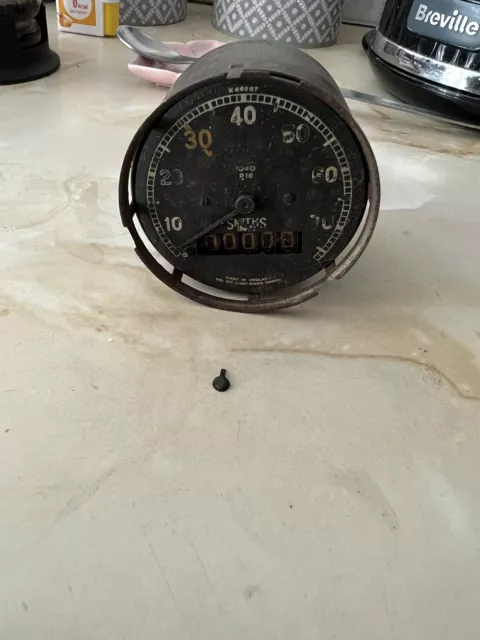 Genuine Pre War Smiths Speedometer