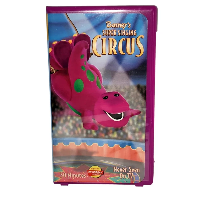 Barney Super Singing Circus Vhs 2000 13 52 Picclick Ca Barney Super Singing Circus Vhs 2000 13 52 Picclick Ca