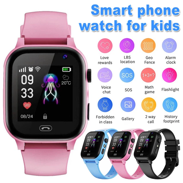 Kids Smart Watch Camera SOS Call Phone SIM GSM Game Watches Boys Girls Gift UK