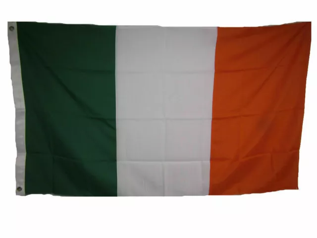 3x5 Embroidered Ireland Irish Orange White Green Nylon Flag 3'x5' Sewn Stripes