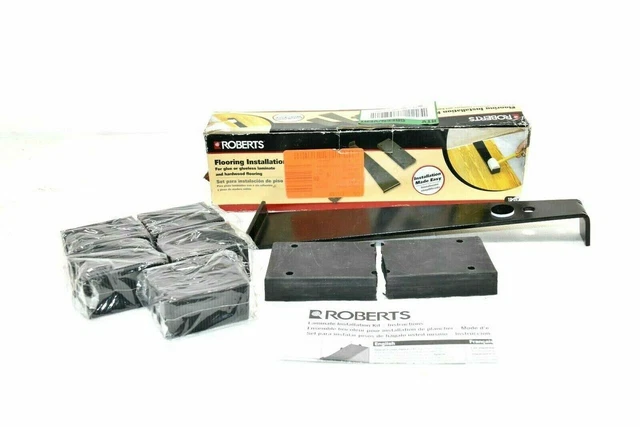 Roberts 10-28 Flooring Installation Kit For Glue Or Glueless Laminate/Hardwood F