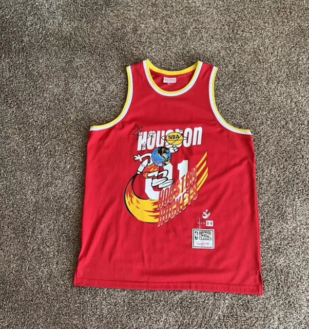 Houston Rockets x Cactus Jack travis scott NBA m&n jersey 2xlnwt, Arts &  Collectibles, City of Toronto