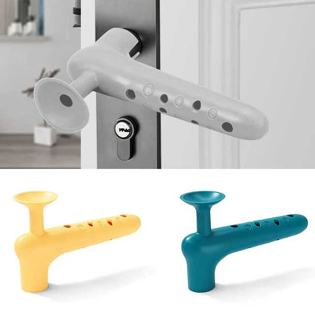 Artículo para el hogar ventosa tipo pomo de puerta guantes deformable elástico ^
