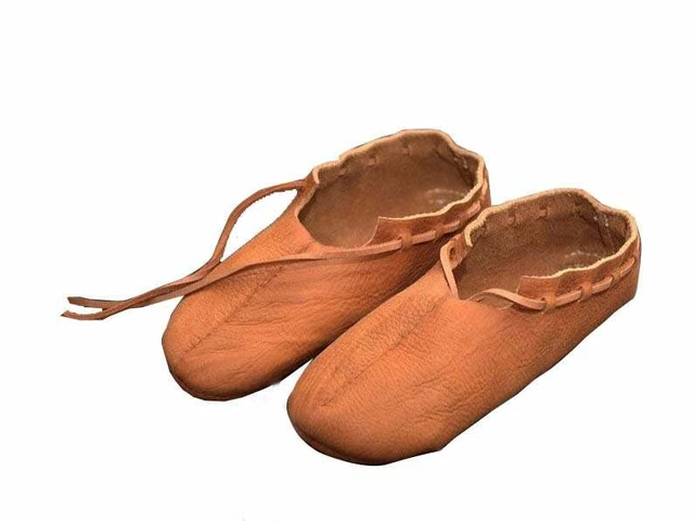 Medieval Shoes, Viking shoes, Turn shoes, Ankle shoes, Leather Shoes, Larp shoes