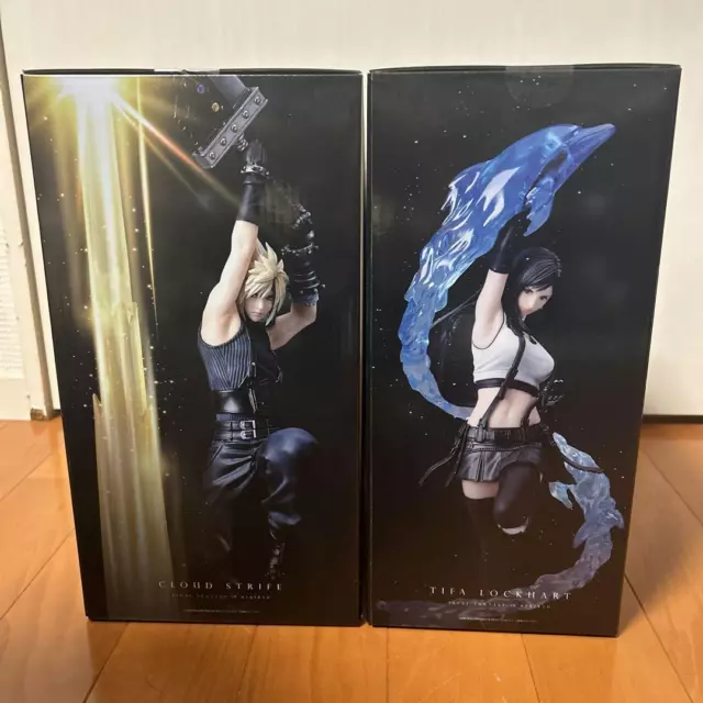 Final Fantasy VII FF 7 Rebirth Tifa Cloud A End Prize Set Ichiban Kuji Figure 2