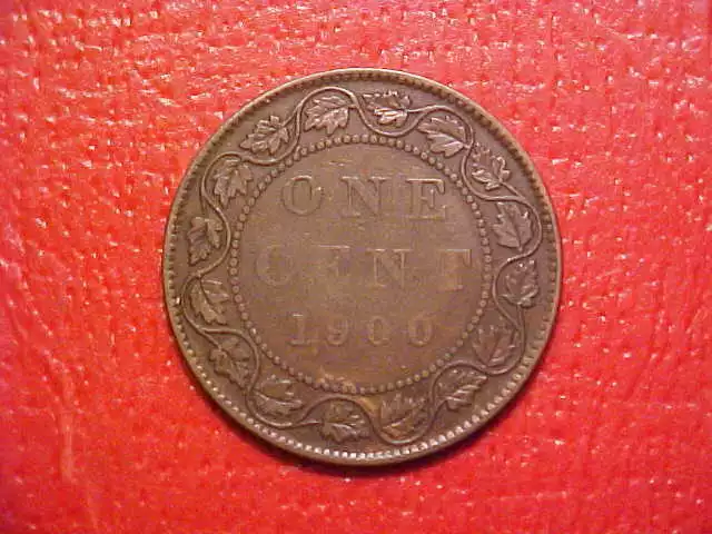 1900 CANADA LARGE CENT -  VERY NICE CIRC COLLECTOR COIN! -d4499sut2