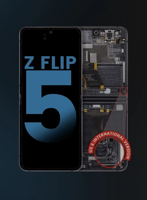 ORIGINAL ECRAN LCD Galaxy Z Flip5 5G F731 Gh82-31827D Gh82-31828D Vert D'eau EUR 399,99 - FR
