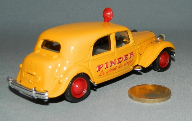 Miniature Corgi 1/43 - Citroën Traction Bachée Pinder, Occasion