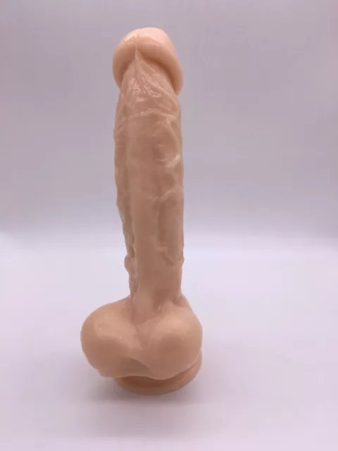 *** Curved Lifelike_Dildo Bent Gspot Fake_Penis Dong Adult Toy Suction Cup *** 2