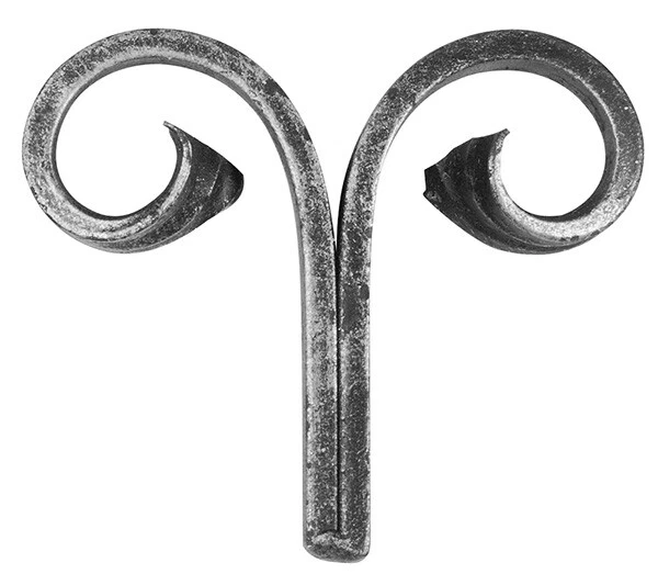 Zaunspitze 2x12x6 mm Höhe 100 mm