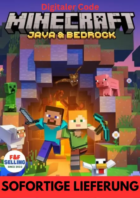 Minecraft PC Java & Bedrock Combo Edition | Key Windows/Mac PC Deutschland + EU