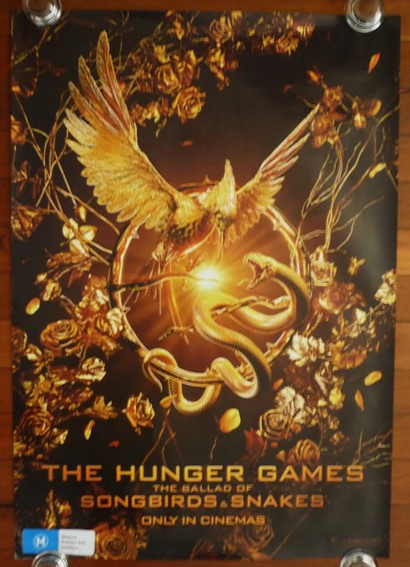 HUNGER GAMES Songbirds & Snakes Original 2023 Aust. Adv. One Sheet Movie Poster