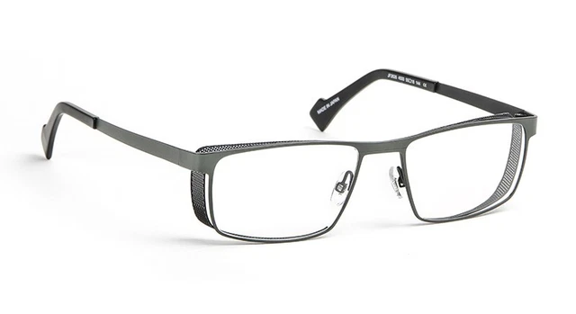 Lunettes De Vue JF REY JF2651 En Titane Et Céramique - Monture Homme Argentée - Neuves Avec étiquettes