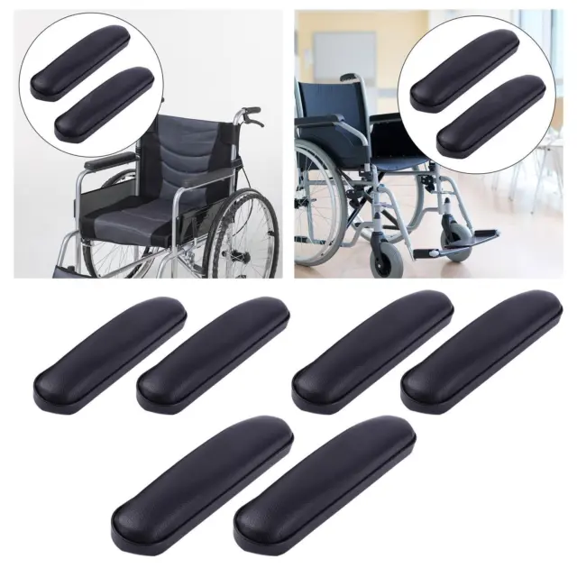 2-teiliges Rollstuhl-Armpolster, Zubehör, gepolsterte Rollstuhl-Armlehne für