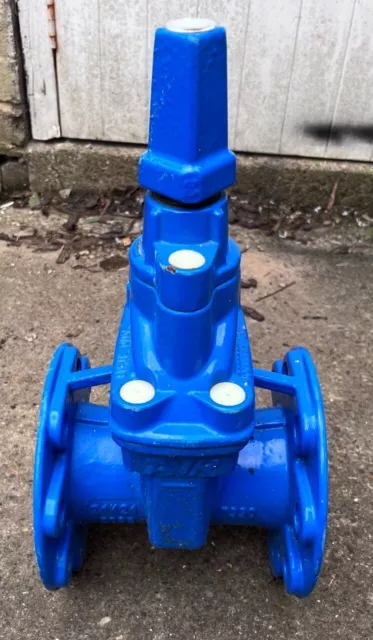 AVK Valvola cancello a cuneo seduta resiliente PN16 80 mm DN80 BS5163-1