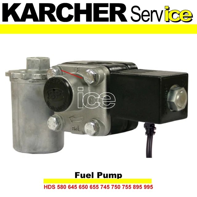 KARCHER STEAM CLEANER Diesel Oil Fuel Pump Hds 580 645 650 750 755 745