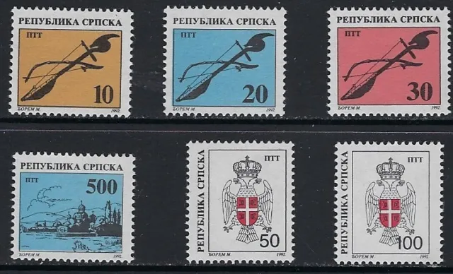 Stamps from Bosnia Herzegovina  Serbian Admin  CV $11.80.........22R.......H-723