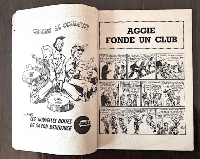AGGIE fonde un club N°5. édition originale 1952. Bel état (couverture papier) 3