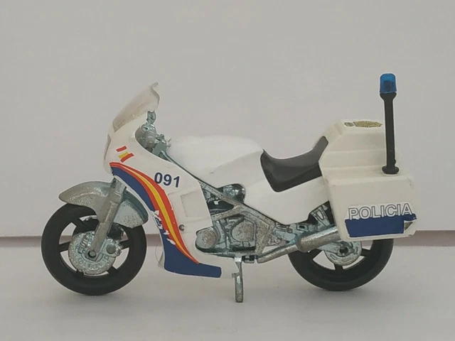 1:24 Police Nationale Moto Dgp 091 Échelle En Métal Et Plastique Échelle... 2