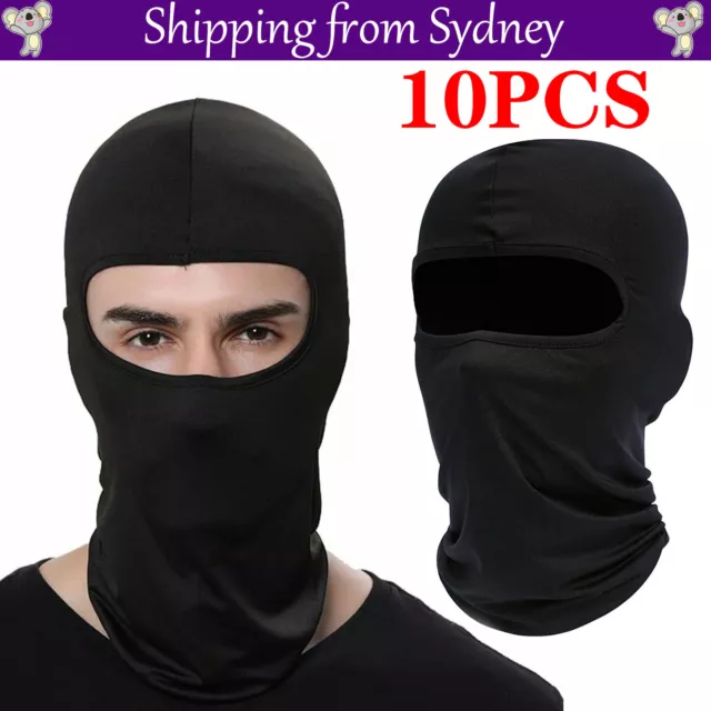 10PCS Full Hat Face Mask Bike Motorcycle Biker Head Neck Balaclava Sun Protectio