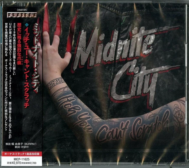MIDNITE CITY-ITCH YOU CAN'T SCRATCH- CD Free Shipping with