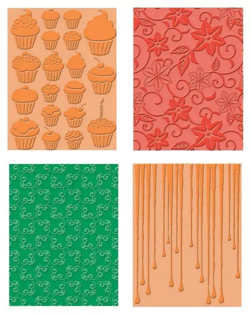 Prägeschablone Hintergrund, Embossing Folder C6 Craft Concepts CC 05-11