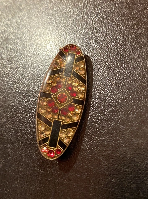 Rare broche norvégienne ancienne Solje en argent scandinave - En vente sur France