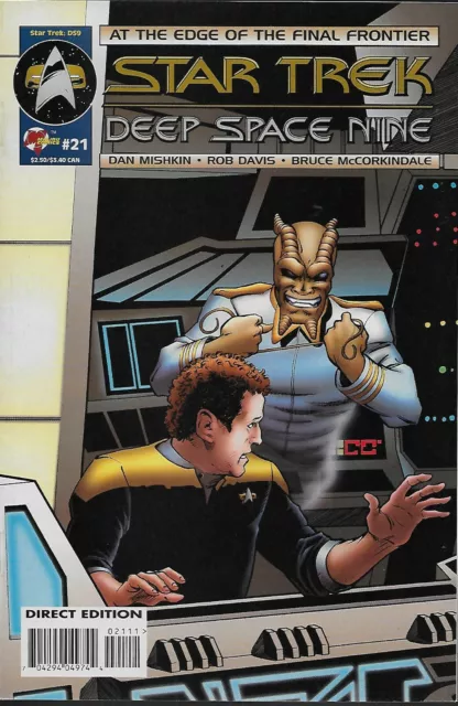 Star Trek Deep Space Nine No.21 / 1995 Dan Mishkin & Rob Davis