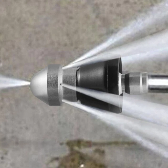 High Pressure Pipe Dredging Cleaning Nozzle Washer Sewer 6 Jet Nozzle Washing√√