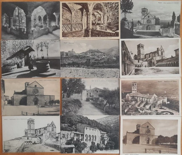 20 Antiche Cartoline Di Assisi A Basso Costo - Perugia - Piccolo Formato