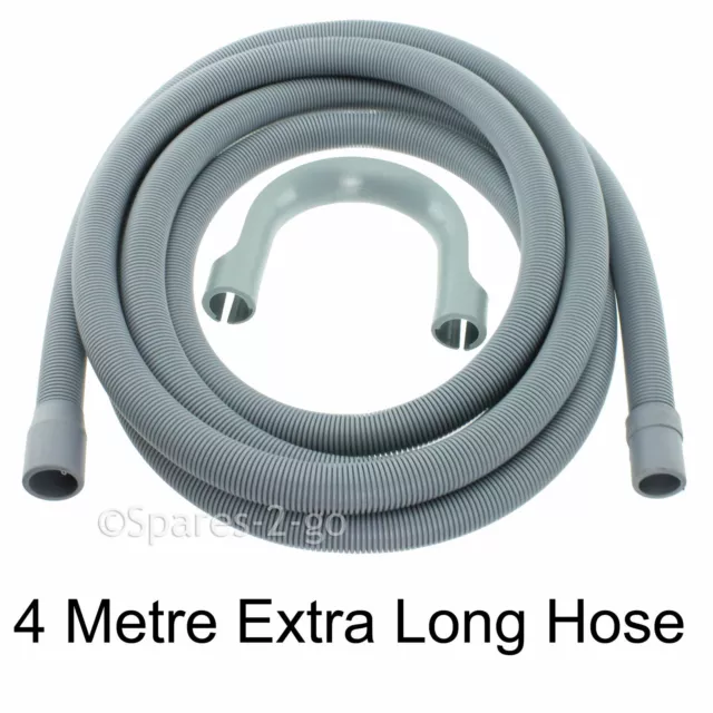 Drain Hose for ZANUSSI Dishwasher Outlet Extra Long Waste Water Pipe 4m 19 22mm