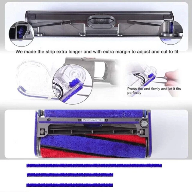 Peluche Bandes Bas Bande de Rechange Outil Aspirateur Parties Adaptateur Montage