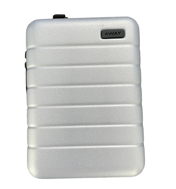 AWAY Travel The Mini Suitcase Toiletry Accessory Hard Case Moonstone Ltd Ed
